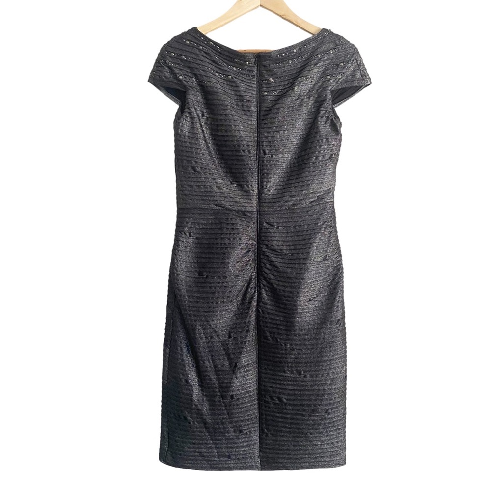 Pewter Tadashi Shoji Bodycon Dress - Picture 5 of 10